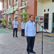 Pembinaan Ketua Pengadilan Agama Bima Kelas IA pada Apel Senin Pagi