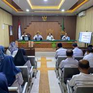 Pengadilan Agama Bima Gelar Rapat Monitoring dan Evaluasi Kinerja
